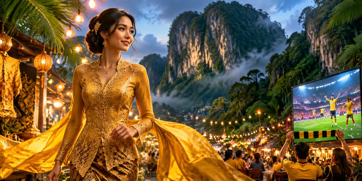 Pertaruhan dalam talian bergaya kebaya dari Ipoh di megawin88